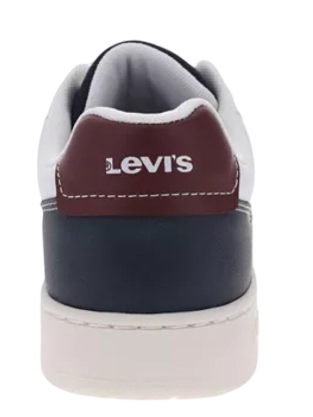 Levi's Men's White Gray Low-Top Sneakers Lace-Up Size 12 NET - Picture 3 of 10